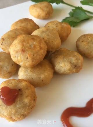 Black Pepper Chicken Patties recipe