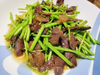 Stir-fried Ham with Artemisia Quinoa recipe