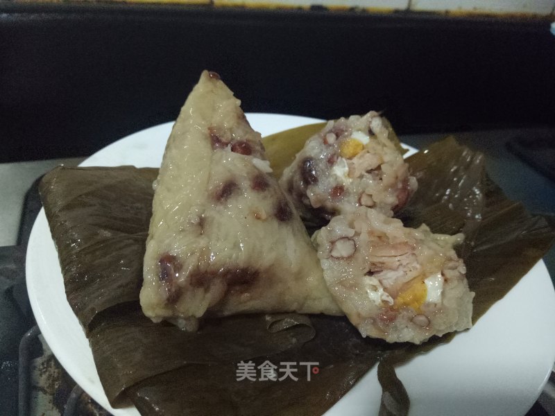 Red Bean Bacon Dumpling recipe