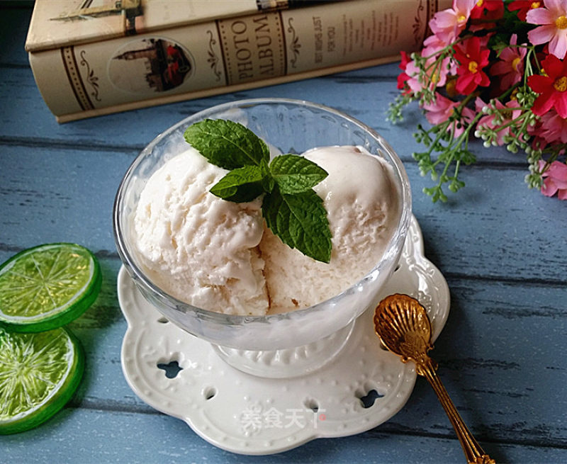 Banana Milk Ice Cream recipe