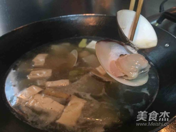 Pickled Vegetables Tofu Shabai Soup recipe