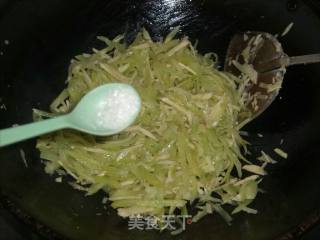 Fried Double Bamboo Shoots recipe