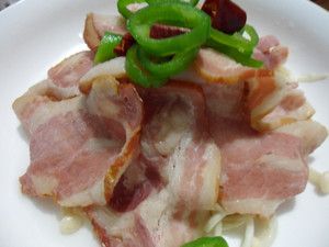 Bacon with Enoki Mushroom recipe