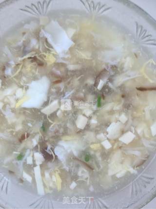 Tofu Soup with Minced Meat recipe