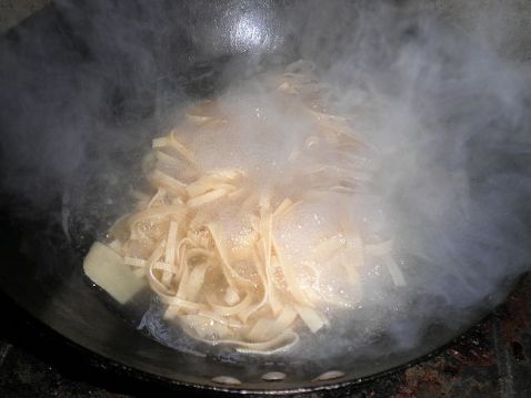 Peanut Tofu with Bean Sprouts recipe