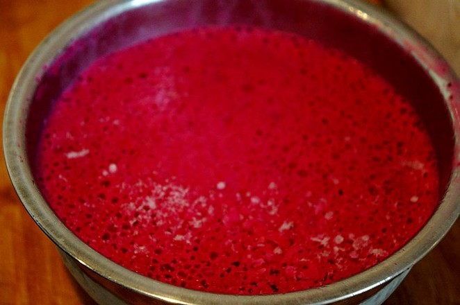 Red Heart Pitaya Ice Cream recipe