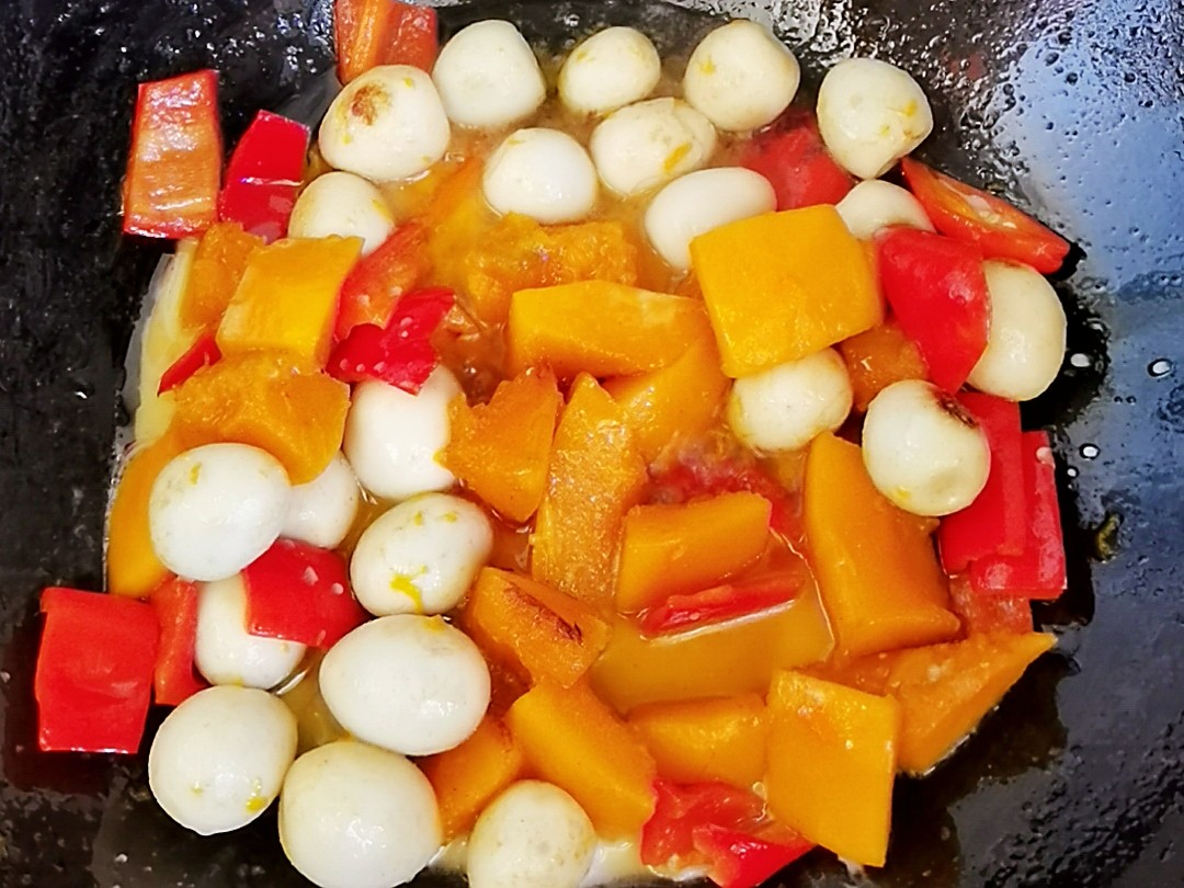 A Simple Home-cooked Version of Traditional Cantonese Dishes-pearl Pumpkin, Sweet and Refreshing recipe