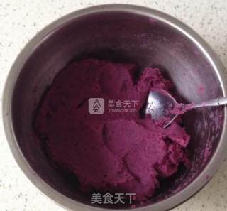 Healthy Purple Potato Yam Cake recipe