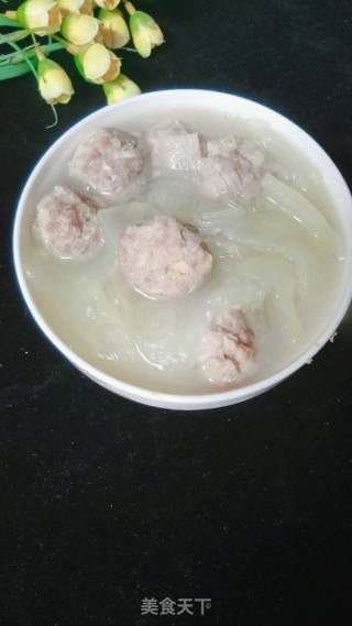 Winter Melon Meatball Soup recipe