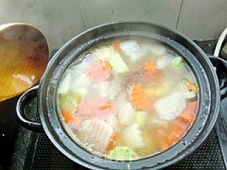 Corn and Vegetable Rib Soup recipe