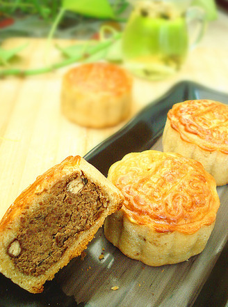 Red Bean Paste Cantonese Mooncake recipe