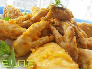 Golden Sands Chicken Wings and Chicken Feet ── "fish Kitchen" Private Kitchen recipe