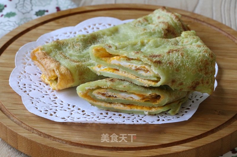 Cucumber Egg Breakfast Cake recipe