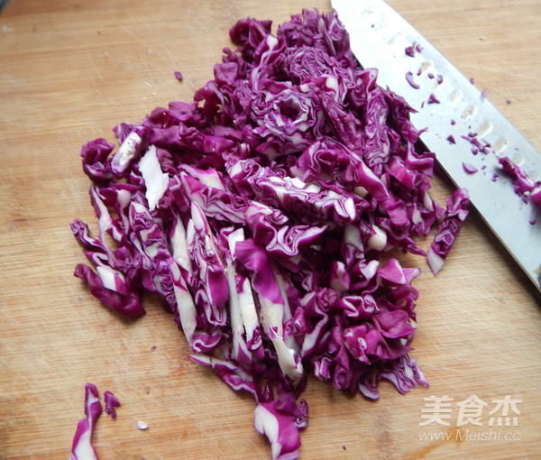 Purple Cabbage Pancakes recipe