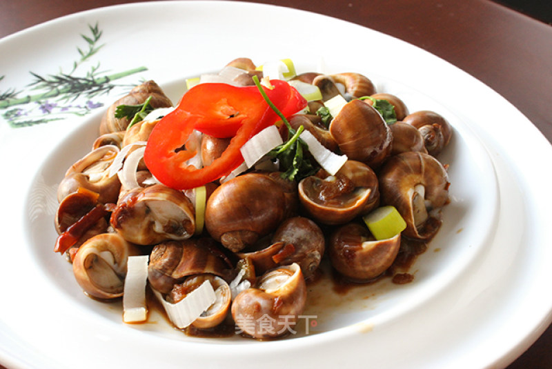 Stir-fried Snails with Sauce recipe