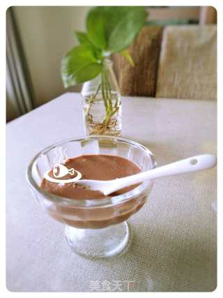 Chocolate Matcha Pudding recipe