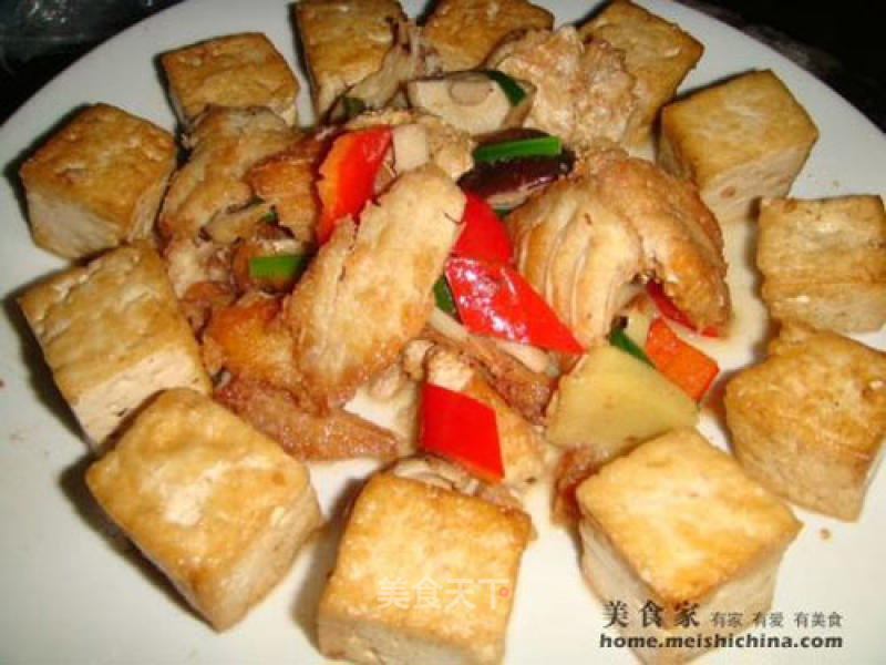 Braised Tofu with Fish Maw recipe