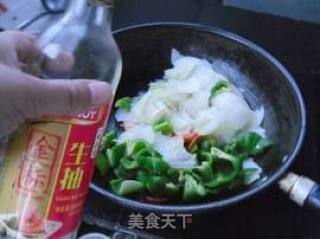 Home-style Stir-fry---[carrots, Green Peppers and Cabbage Slices] recipe