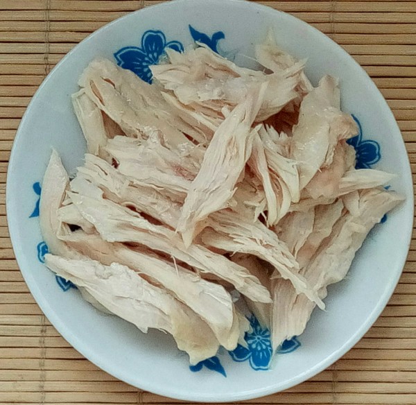 Chicken and Mushroom Rice Noodles recipe