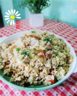 Sausage and Pepper Fried Rice