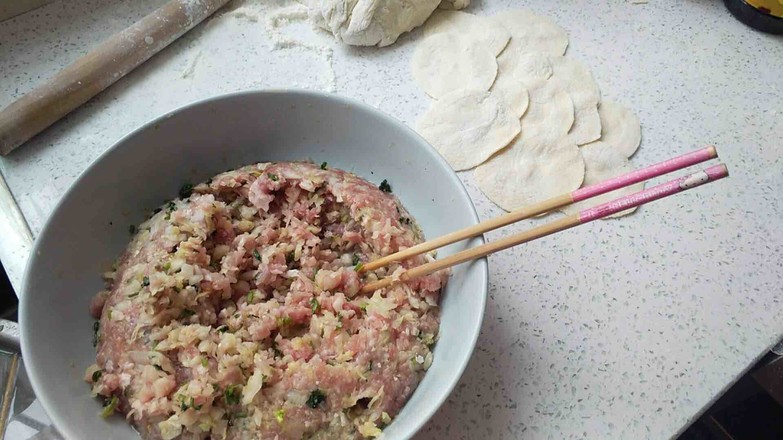 Chinese Cabbage Dumplings with Lean Meat recipe