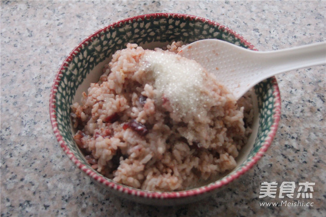 Cranberry Red Rice Ball recipe