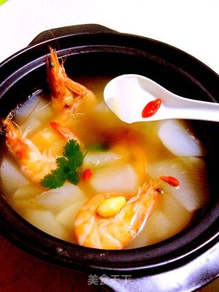 White Radish and Shrimp Soup recipe