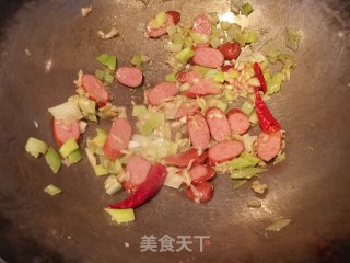 Stir-fried Shredded Potatoes with Ham recipe