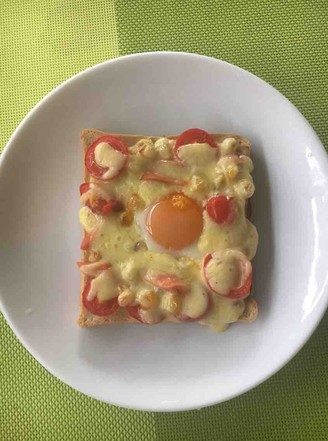Toast Pizza (pan Version) recipe