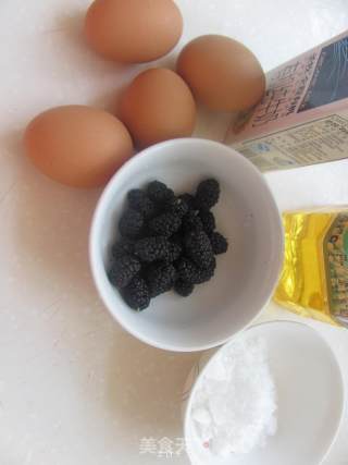 Flower Mulberry Cake recipe