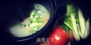 Fresh Carp Soup with Seaweed recipe