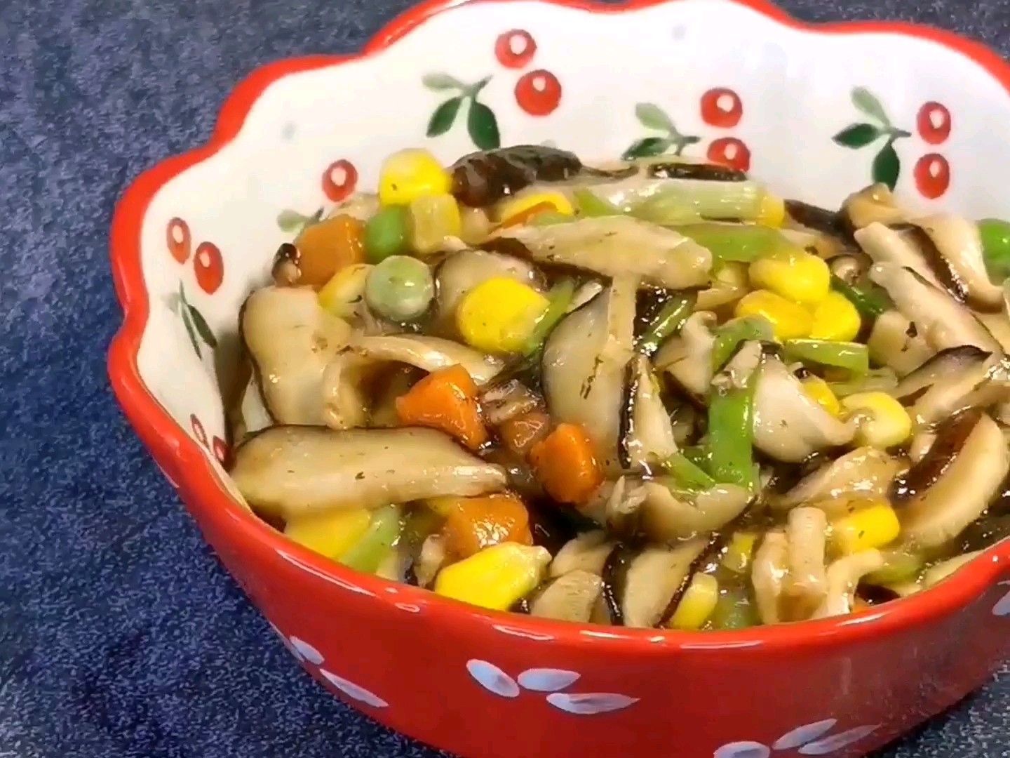 Stir-fried Vegetables with Mushrooms
