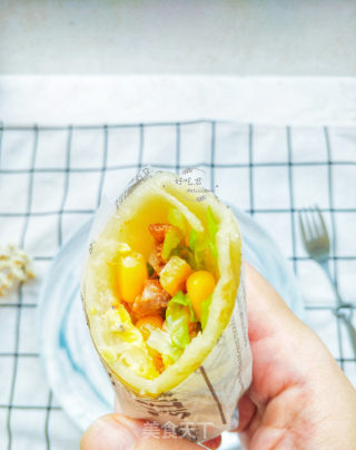 Chicken and Vegetable Burrito recipe