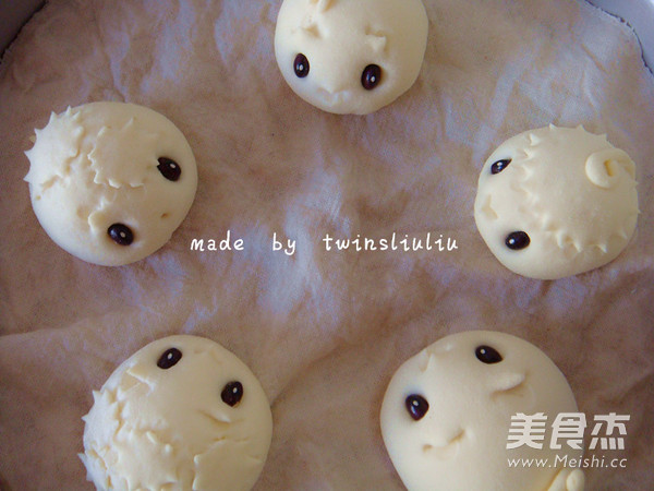 Cute Cartoon Bean Paste Bun recipe