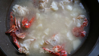 Portunus Crab Mashed Potatoes recipe