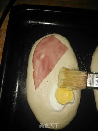 Salad Dressing Egg Ham Bread recipe