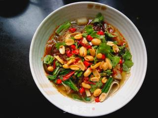 Homemade Hot and Sour Noodles recipe