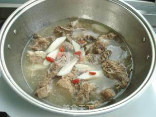 Yam Pork Ribs Soup recipe