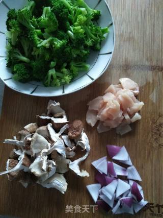 Stir-fried Shiitake Mushrooms with Broccoli recipe