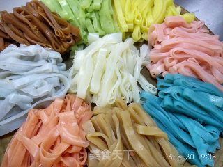 Shaanxi Liangpi Method, with Colorful Liangpi Method recipe