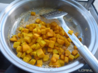 Salted Egg Yolk Diced Pumpkin recipe