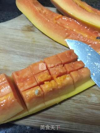 Papaya Coconut Sago recipe