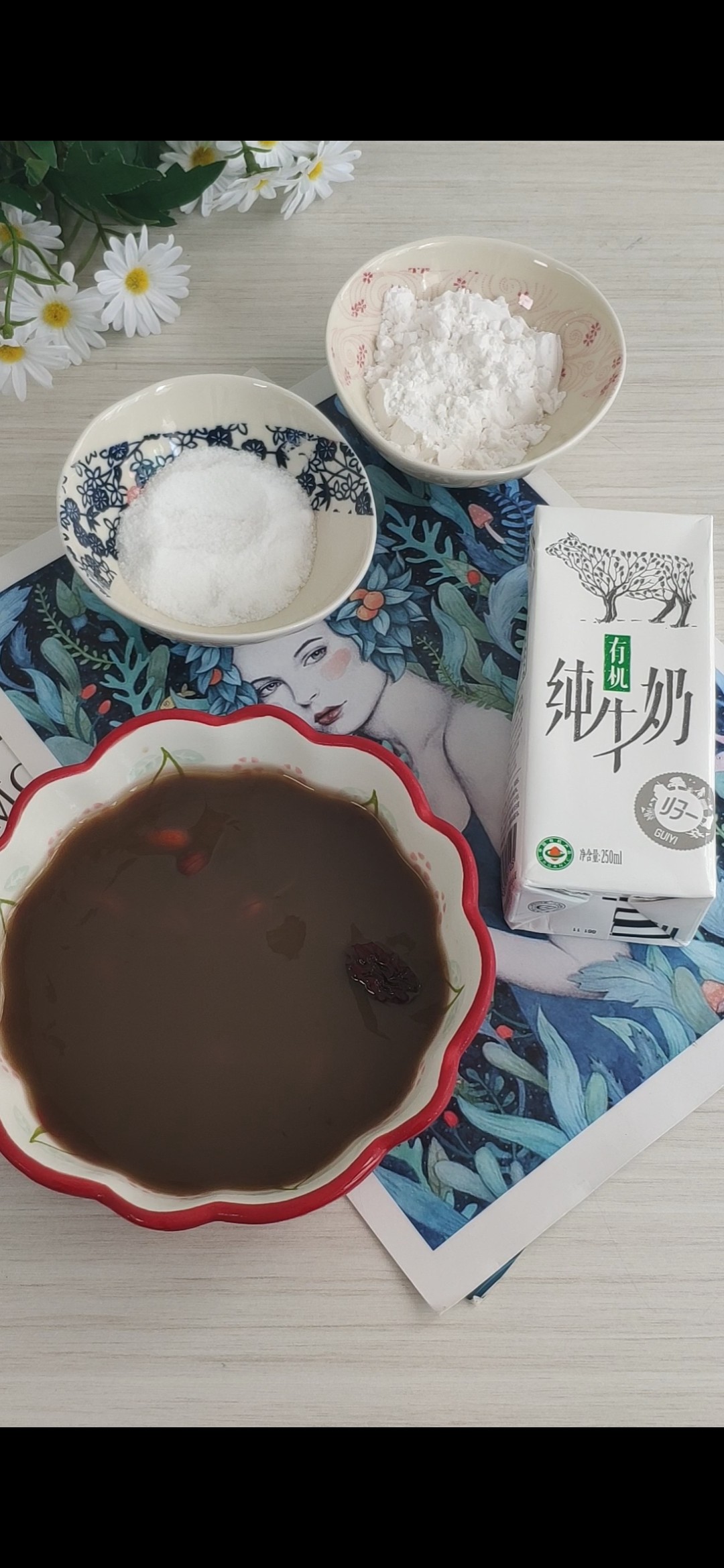 Fresh Milk Mochi recipe