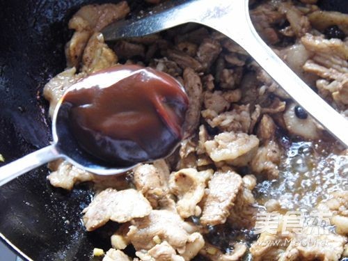 Stir Fried Salted Pork recipe