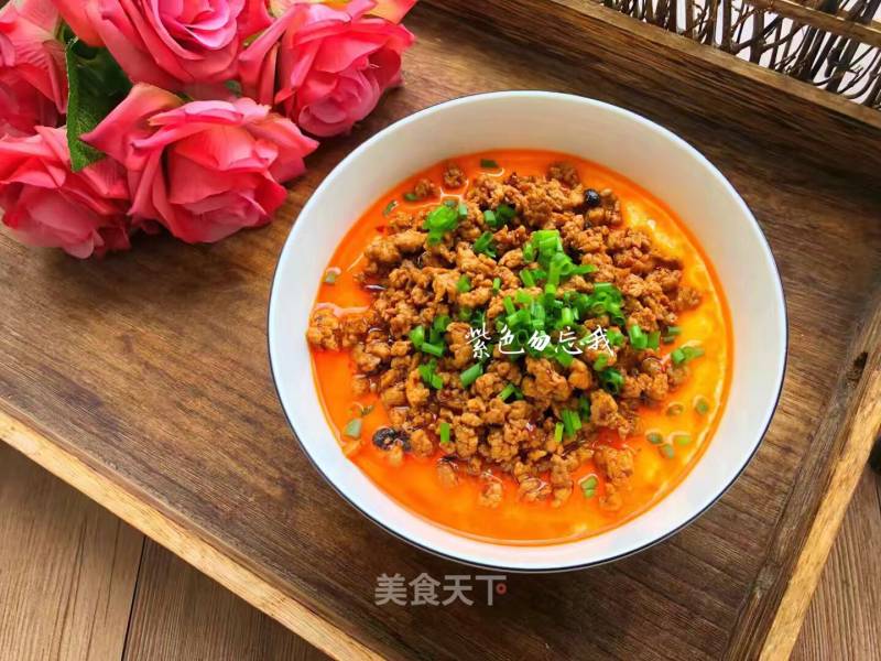 Minced Meat Stewed Egg recipe