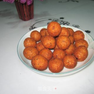 Glutinous Rice Sesame Cake recipe