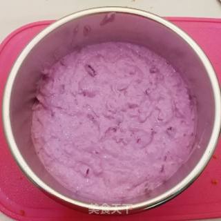 Purple Potato Mousse Cake recipe