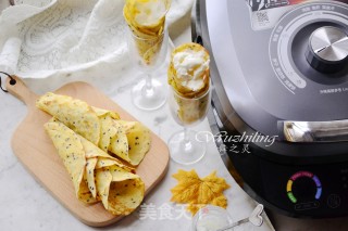 Black Sesame Omelet recipe