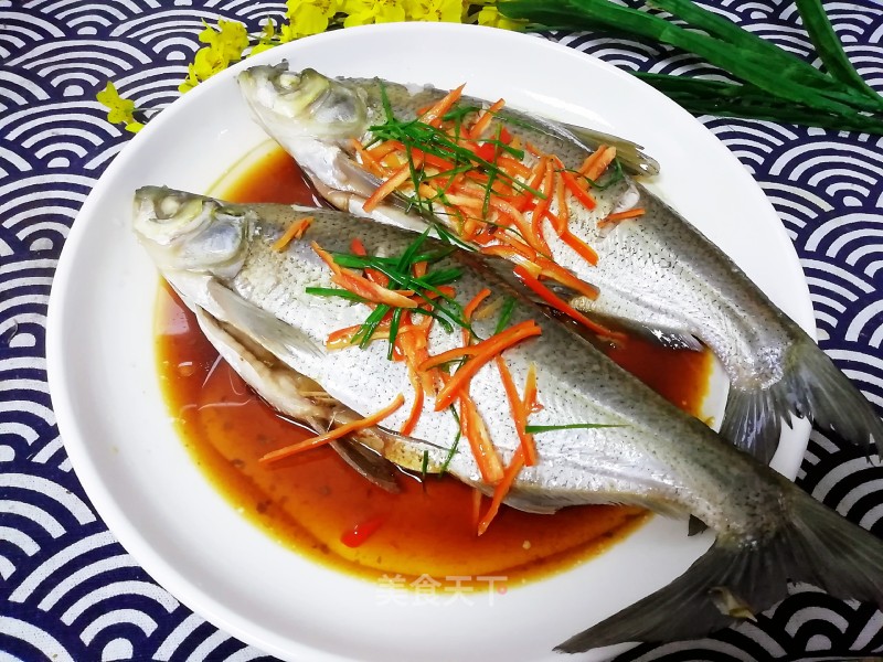Steamed White Fish