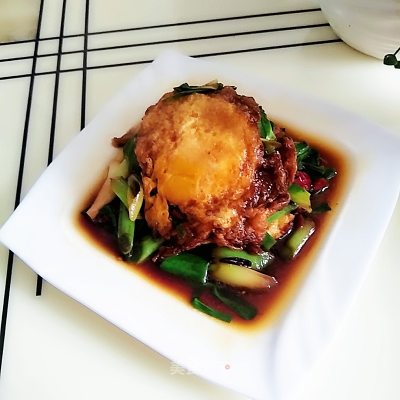 Garlic Poached Egg recipe